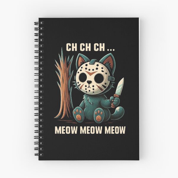 Item preview, Ch Ch Ch Meow Meow Meow - Cat Movie Horror designed and sold by love3617.