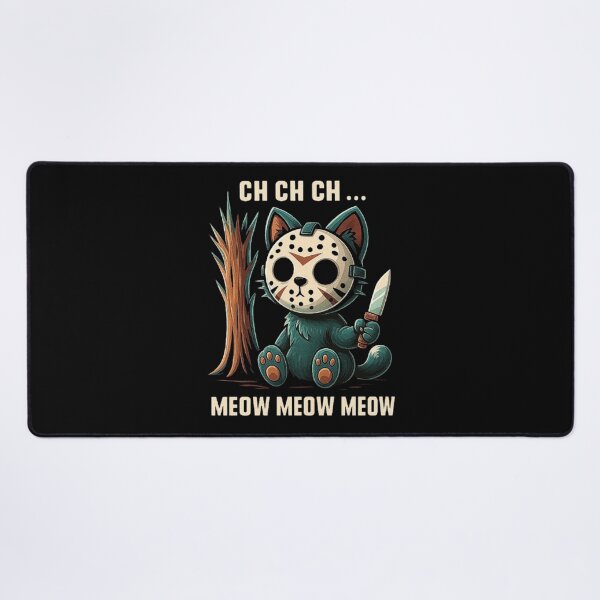Item preview, Ch Ch Ch Meow Meow Meow - Cat Movie Horror designed and sold by love3617.