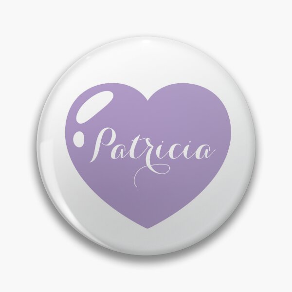 Item preview, Patricia Name with Purple Heart  designed and sold by Monika Howarth.