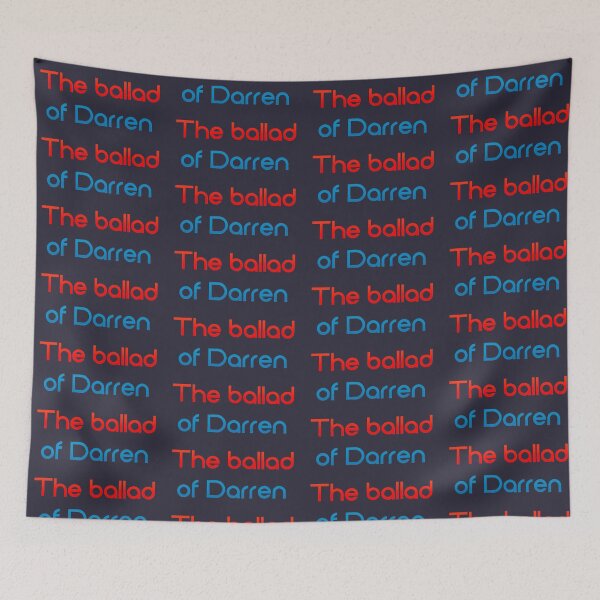 Item preview, Blur band the ballad of darren red blue design designed and sold by KokoroArts.