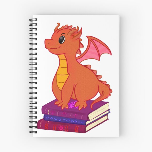Item preview, Bookdragon - Cute Dragon designed and sold by ArtDodo6.