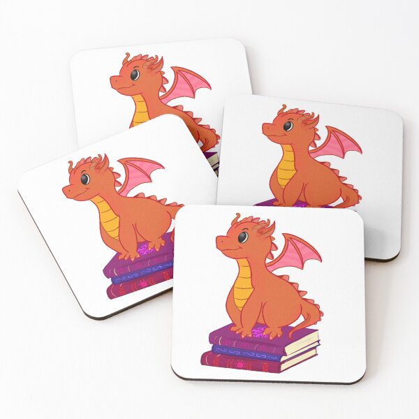 Item preview, Bookdragon - Cute Dragon designed and sold by ArtDodo6.