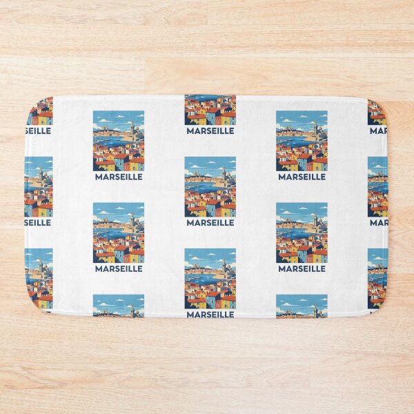 Item preview, France - Marseille (Country Collection) designed and sold by HeartbeatPrint.