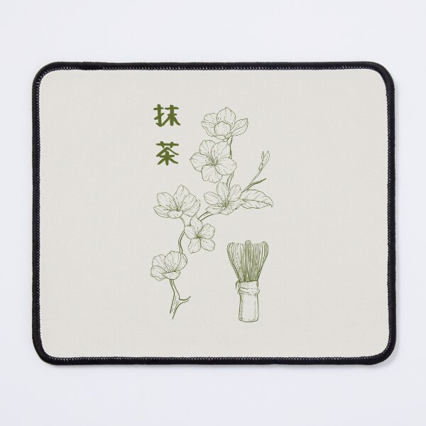 Artikelvorschau, Matcha und Kirschblüten entworfen und verkauft von FumikoStudio.