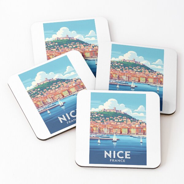 Item preview, France - Nice (Country Collection) designed and sold by HeartbeatPrint.