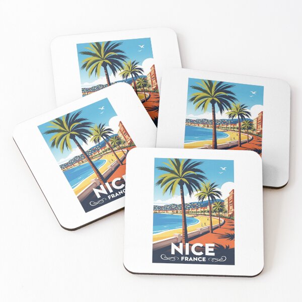 Item preview, France - Nice (Country Collection) designed and sold by HeartbeatPrint.