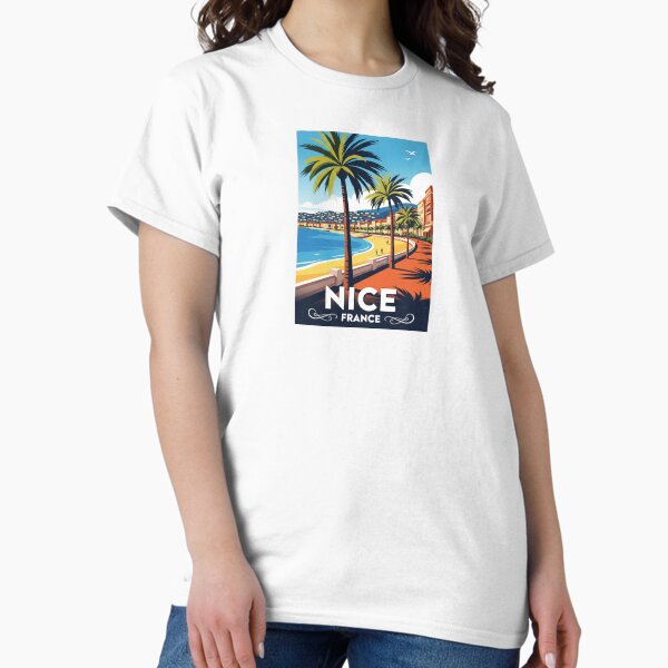 Aperçu de l'œuvre France - Nice (Collection Pays) créée et vendue par HeartbeatPrint.