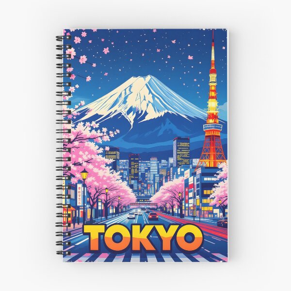 Item preview, Tokyo Vintage-Style Painterly Travel Poster designed and sold by LSVart.