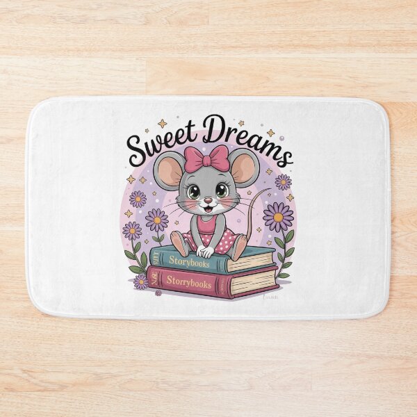Item preview, cute cartoon mouse designed and sold by ArtQueen777.