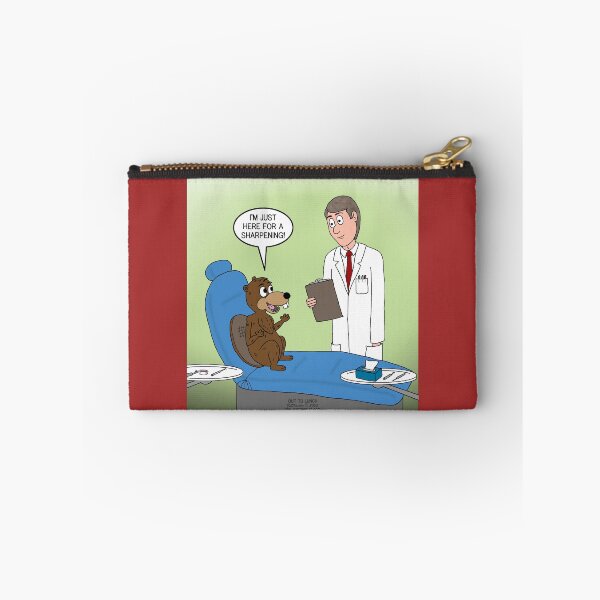 Item preview, A Beaver Visits the Dentist designed and sold by Out to Lunch Cartoons and More.