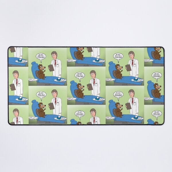 Item preview, A Beaver Visits the Dentist designed and sold by Out to Lunch Cartoons and More.