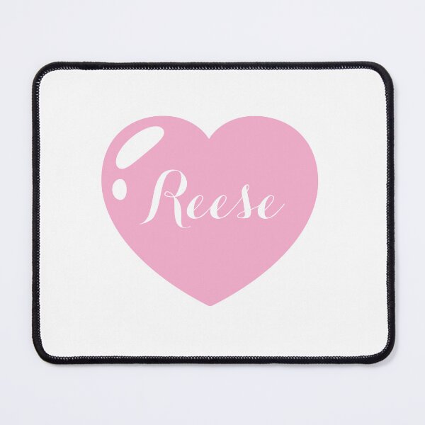 Item preview, Reese Name with Pink Heart designed and sold by Monika Howarth.