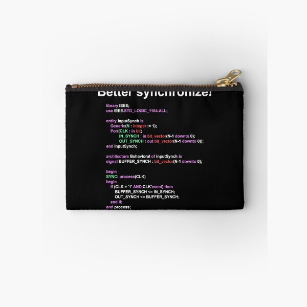 Item preview, VHDL Better Synchronize! designed and sold by xGatherSeven.