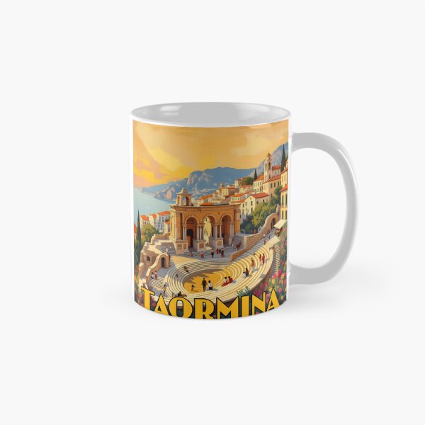 Item preview, Taormina: Vintage-Style Painterly Travel Poster designed and sold by LSVart.