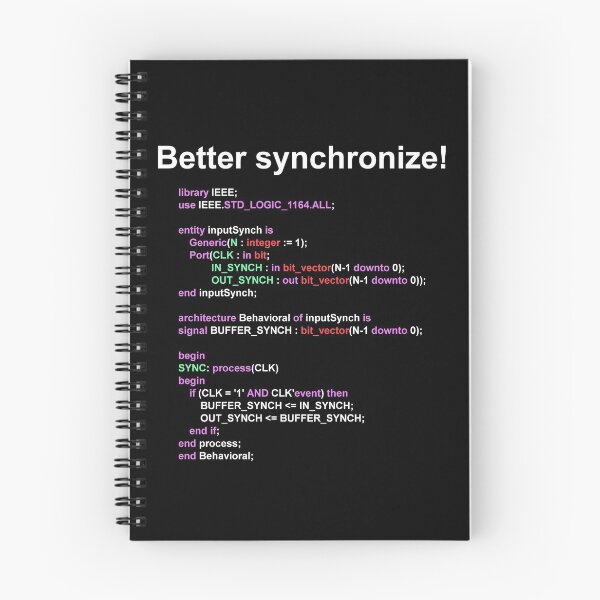 Item preview, VHDL Better Synchronize! designed and sold by xGatherSeven.