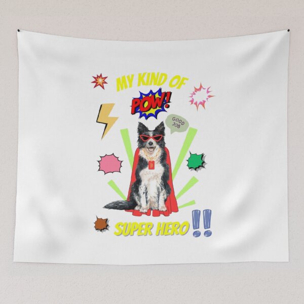 Item preview, POW! My Hero Wags designed and sold by ELVIN DESIGNS.