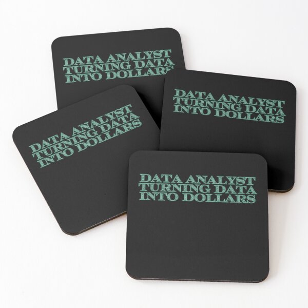 Item preview, Data Analyst Turning Data Into Dollars designed and sold by Unique Gift Shops Online.