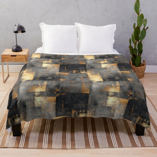 Item preview, Gold and Grey Abstract Grunge Background. designed and sold by RGShirtWorks.