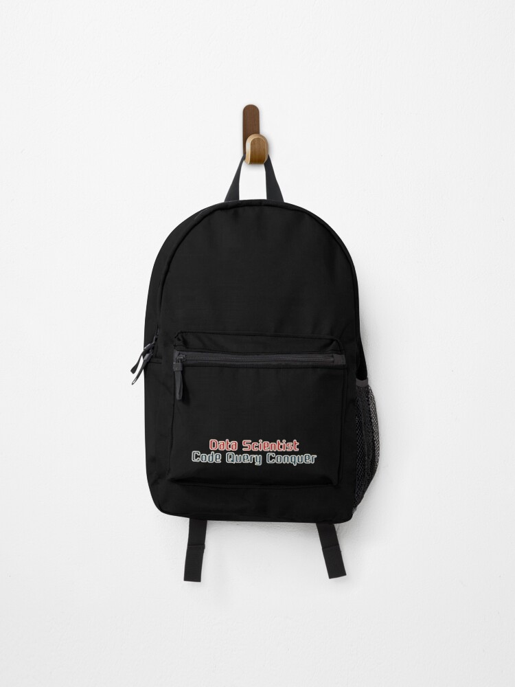 Thumbnail 1 of 3, Backpack, Data Scientist Code Query Conquer designed and sold by UGSO.