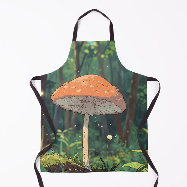 Item preview, Mushroom Forest Serene Nature Scene designed and sold by Ledsor.