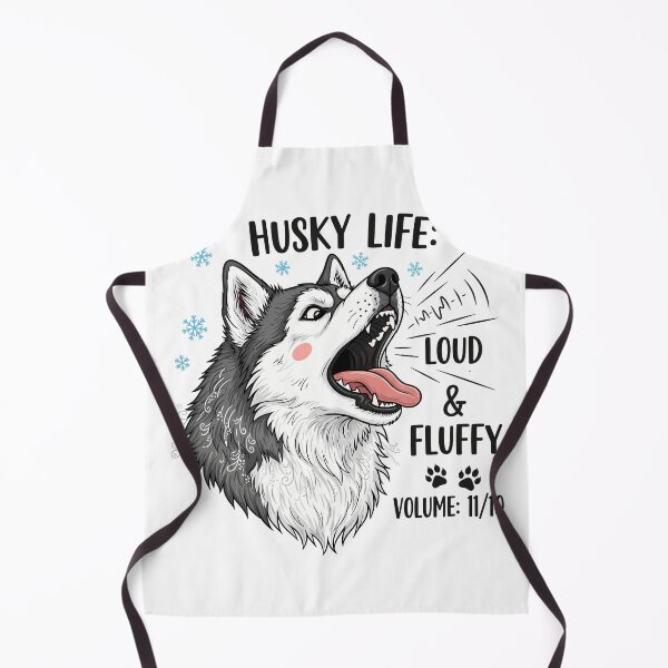 Item preview, Husky Life Loud & Fluffy designed and sold by Amir Faysal.