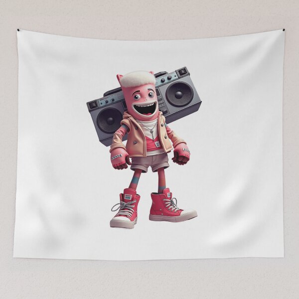 Item preview, cool cartoon toothpaste with a music player designed and sold by ArtQueen777.