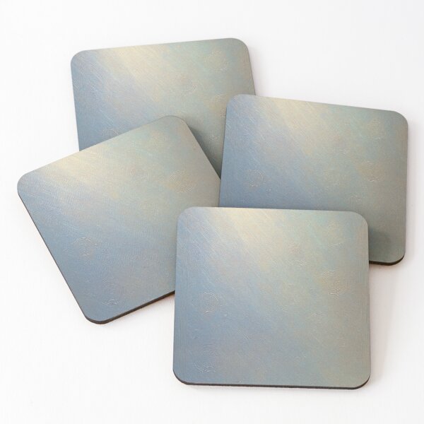 Item preview, Mystical iridescent alien Orionchalcum metal plate designed and sold by PixelPrisma.