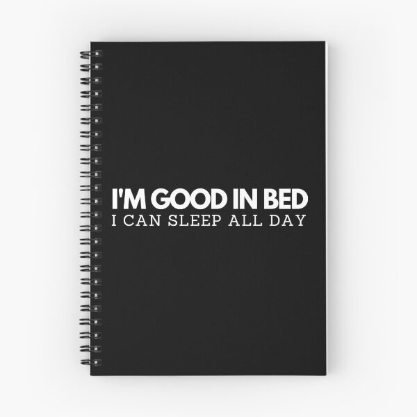 Item preview, Good in Bed – I Can Sleep All Day designed and sold by LINE-WEAR.