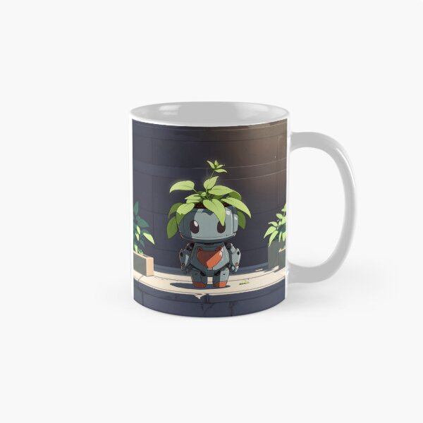 Item preview, Chibi Robot Head Plant Friend designed and sold by Ledsor.