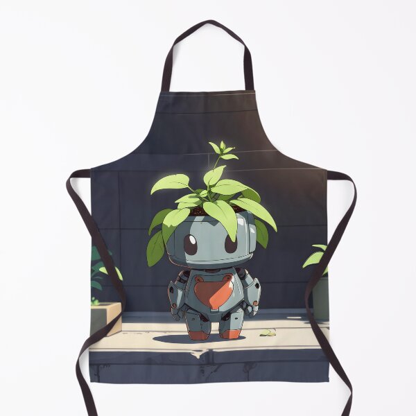Item preview, Chibi Robot Head Plant Friend designed and sold by Ledsor.