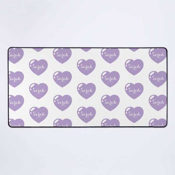 Item preview, Sarah Name with Purple Heart designed and sold by Artbymonika.