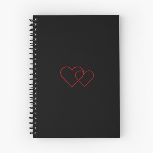 Item preview, Minimalist Intertwined Hearts – Symbol of Love and Connection designed and sold by LINE-WEAR.