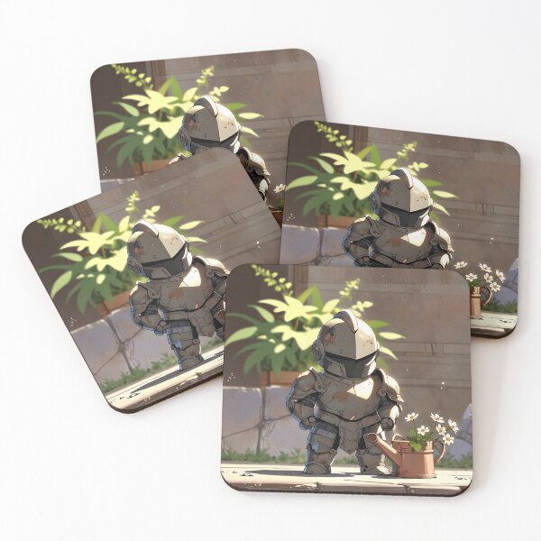 Item preview, Chibi Knight Armor Garden Protector designed and sold by Ledsor.