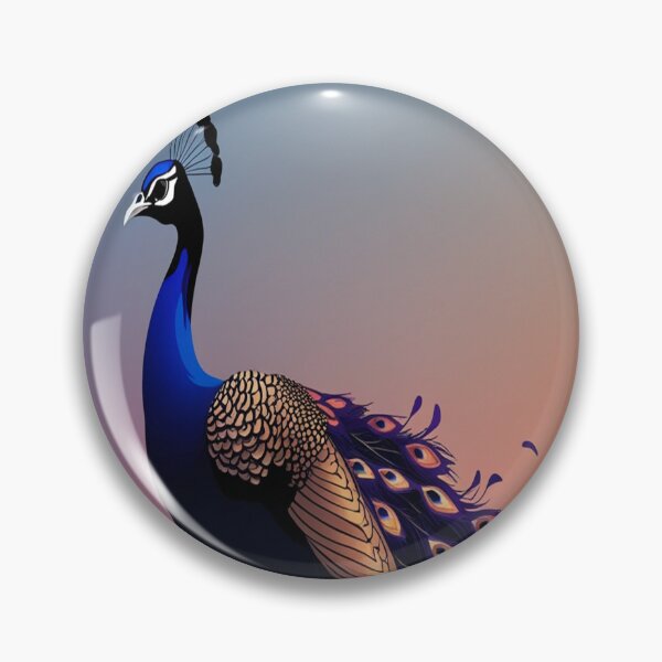 Item preview, Majestic Peacock Silhouette with Mehndi Patterns designed and sold by Max Store.