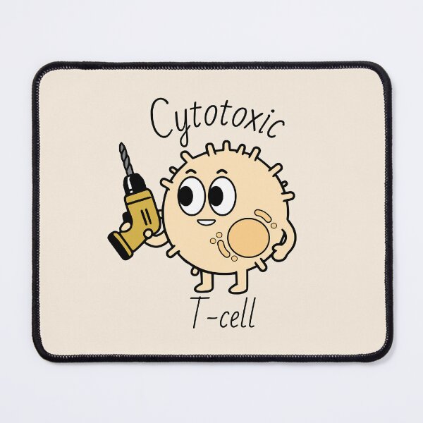Item preview, Cute Cytotoxic T cell - Immune cells designed and sold by MicroMarket.