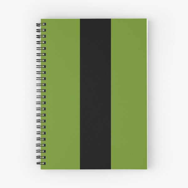 Item preview, Single Racing Stripe (Black - Olive Drab Background) designed and sold by Racing Stripes Only.