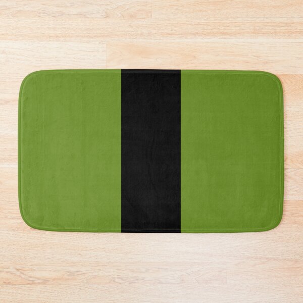 Item preview, Single Racing Stripe (Black - Olive Drab Background) designed and sold by Racing Stripes Only.