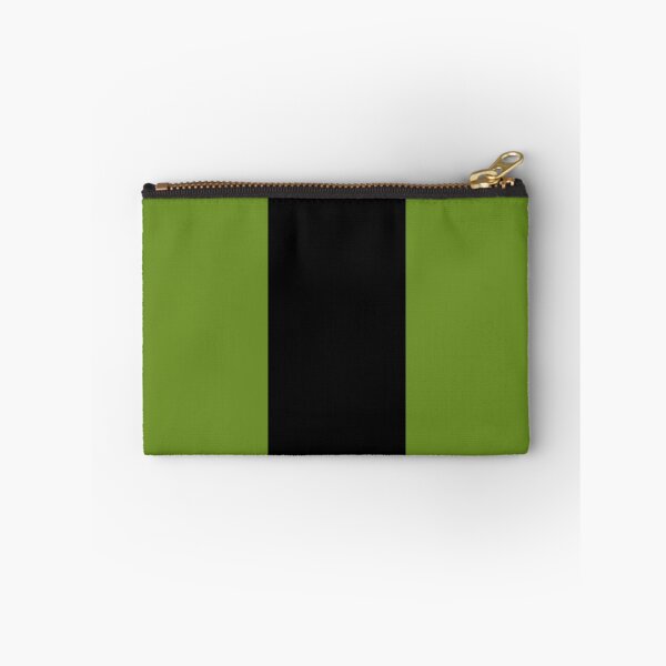 Item preview, Single Racing Stripe (Black - Olive Drab Background) designed and sold by Racing Stripes Only.