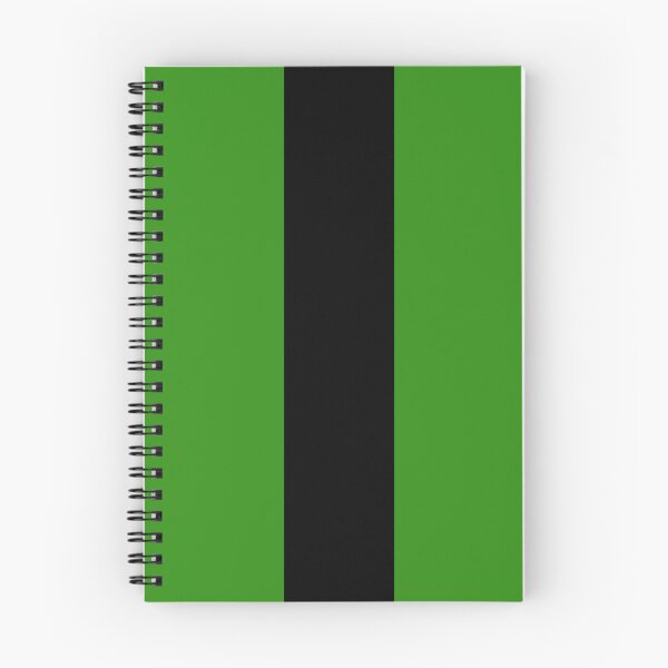 Item preview, Single Racing Stripe (Black - Green Background) designed and sold by Racing Stripes Only.