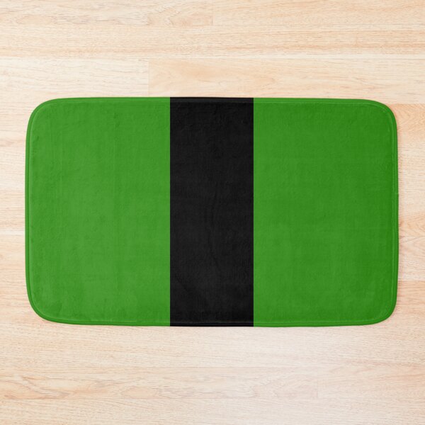 Item preview, Single Racing Stripe (Black - Green Background) designed and sold by Racing Stripes Only.