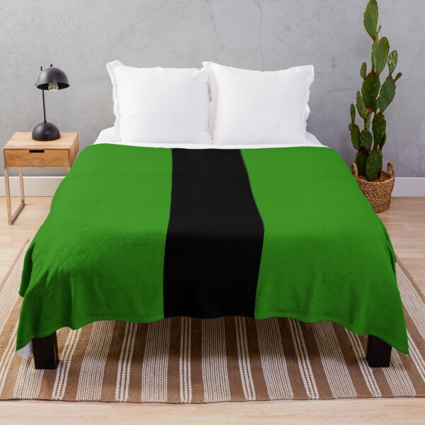 Item preview, Single Racing Stripe (Black - Green Background) designed and sold by Racing Stripes Only.