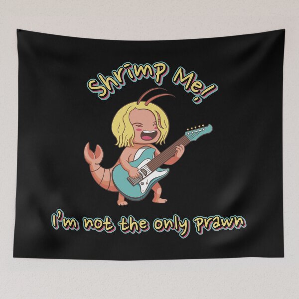 Aperçu de l'œuvre Grunge Shrimp – Shrimp Me! Je ne suis pas le seul rawn créée et vendue par W-O-A-K.