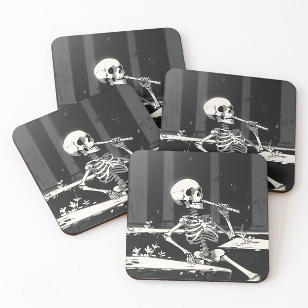 Item preview, Chibi Skeleton Flute Music Joy designed and sold by Ledsor.