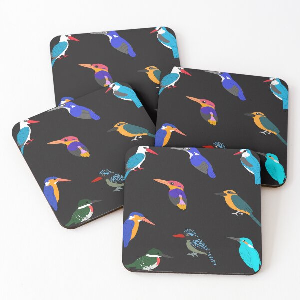 Item preview, Kingfishers designed and sold by Leapingdoe.