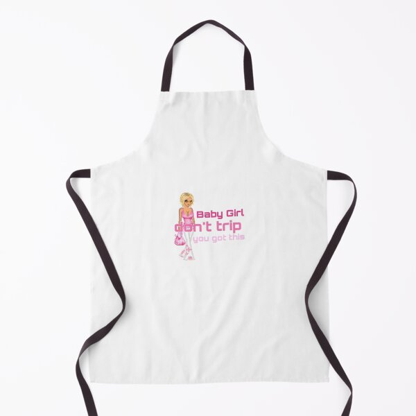 Item preview, pink cutesy girly girl sticker - bby girl dont trip designed and sold by inainart.