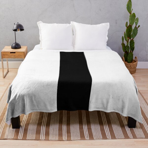 Item preview, Single Racing Stripe (Black - White Background) designed and sold by Racing Stripes Only.