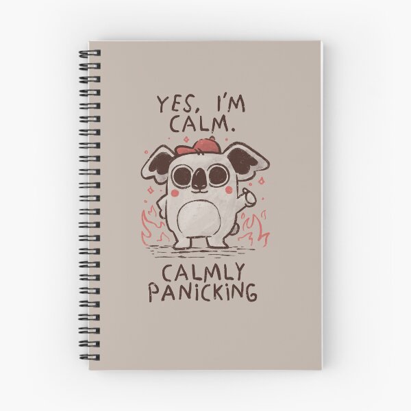 Item preview, Calmly Panicking designed and sold by koalateess.