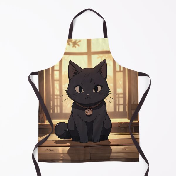 Item preview, Chibi Black Bakeneko Cat Mystical designed and sold by Ledsor.