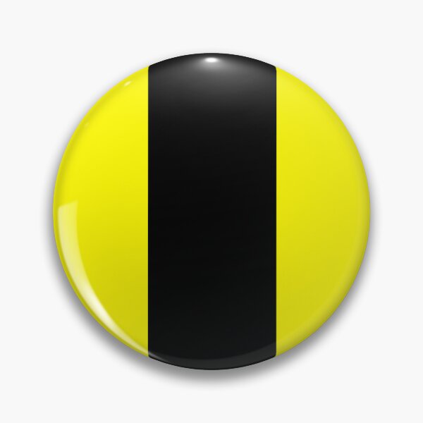 Item preview, Single Racing Stripe (Black - Yellow Background) designed and sold by Racing Stripes Only.