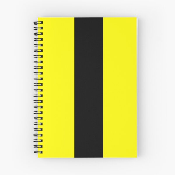 Item preview, Single Racing Stripe (Black - Yellow Background) designed and sold by Racing Stripes Only.